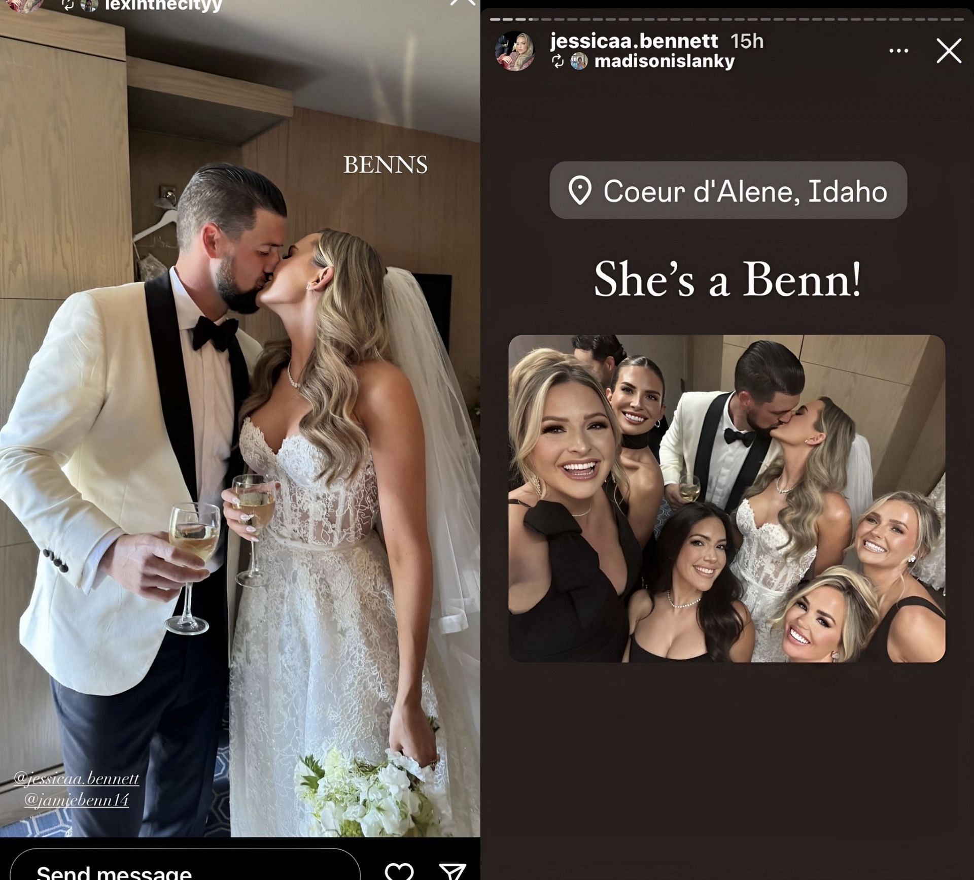 In Photos: Jamie Benn ties the knot with Jessica Bennett in mesmerizing ...