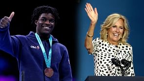 “That was pretty sick"- Fred Richard shares experience of meeting First Lady Jill Biden during qualification rounds at Paris Olympics