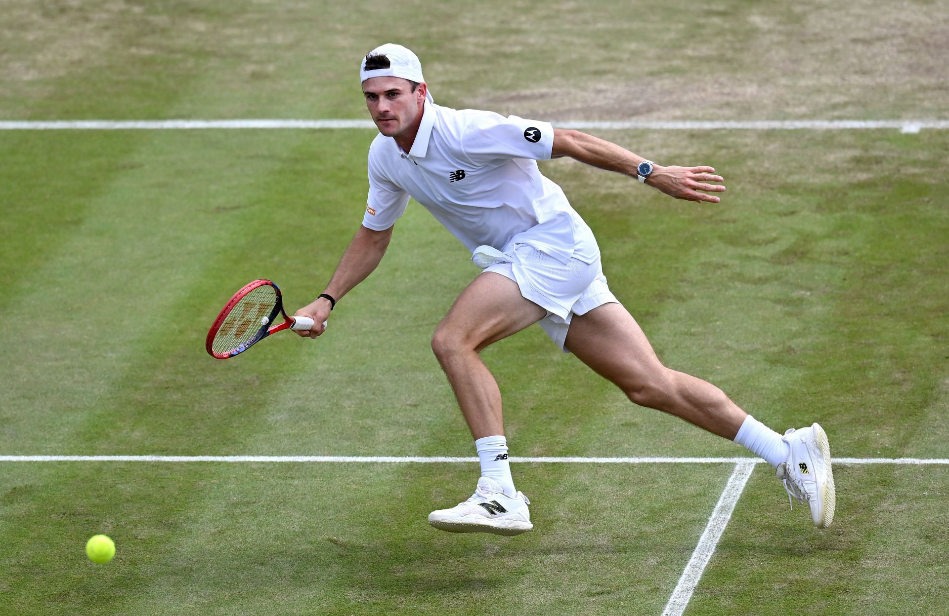 Tommy Paul at the 2024 Wimbledon. (Photo: Getty)