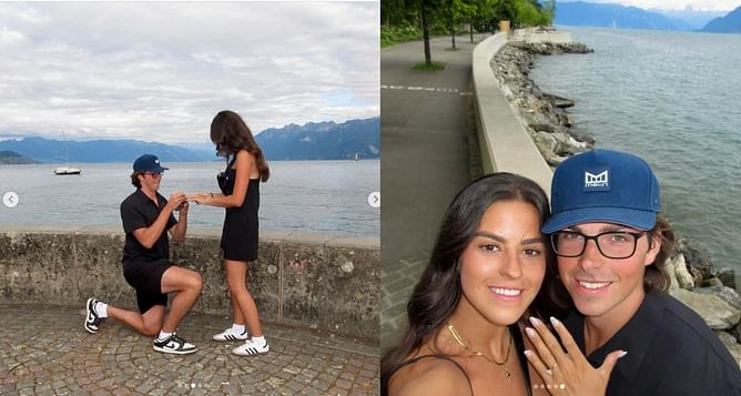 "God's gift of forever" - Sabres' Owen Power proposes to girlfriend Victoria amid stunning Swiss mountains