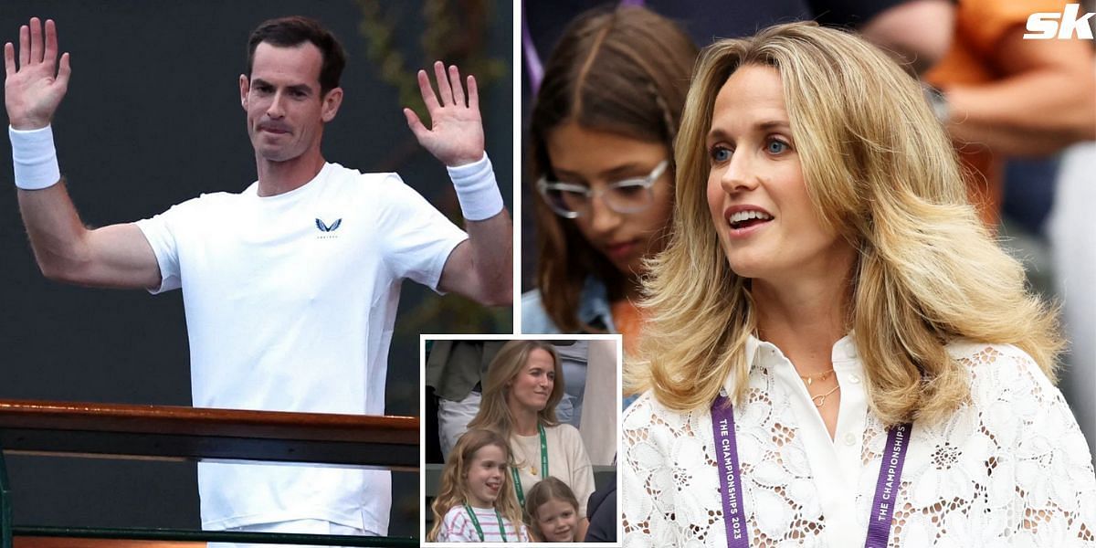 In Pictures: Andy Murray's daughters Sophia and Edie steal the show at ...