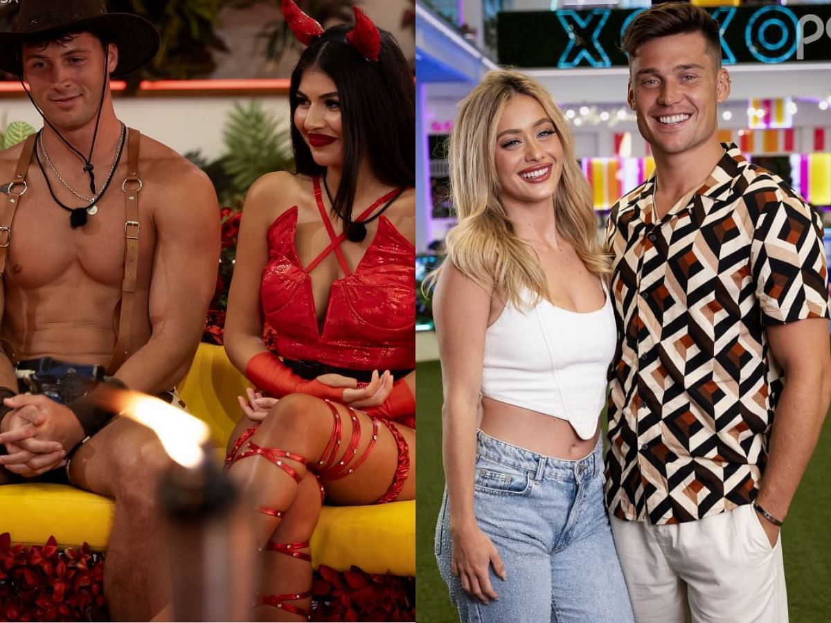 Love Island USA stars Rob, Kassy, Kaylor and Aaron