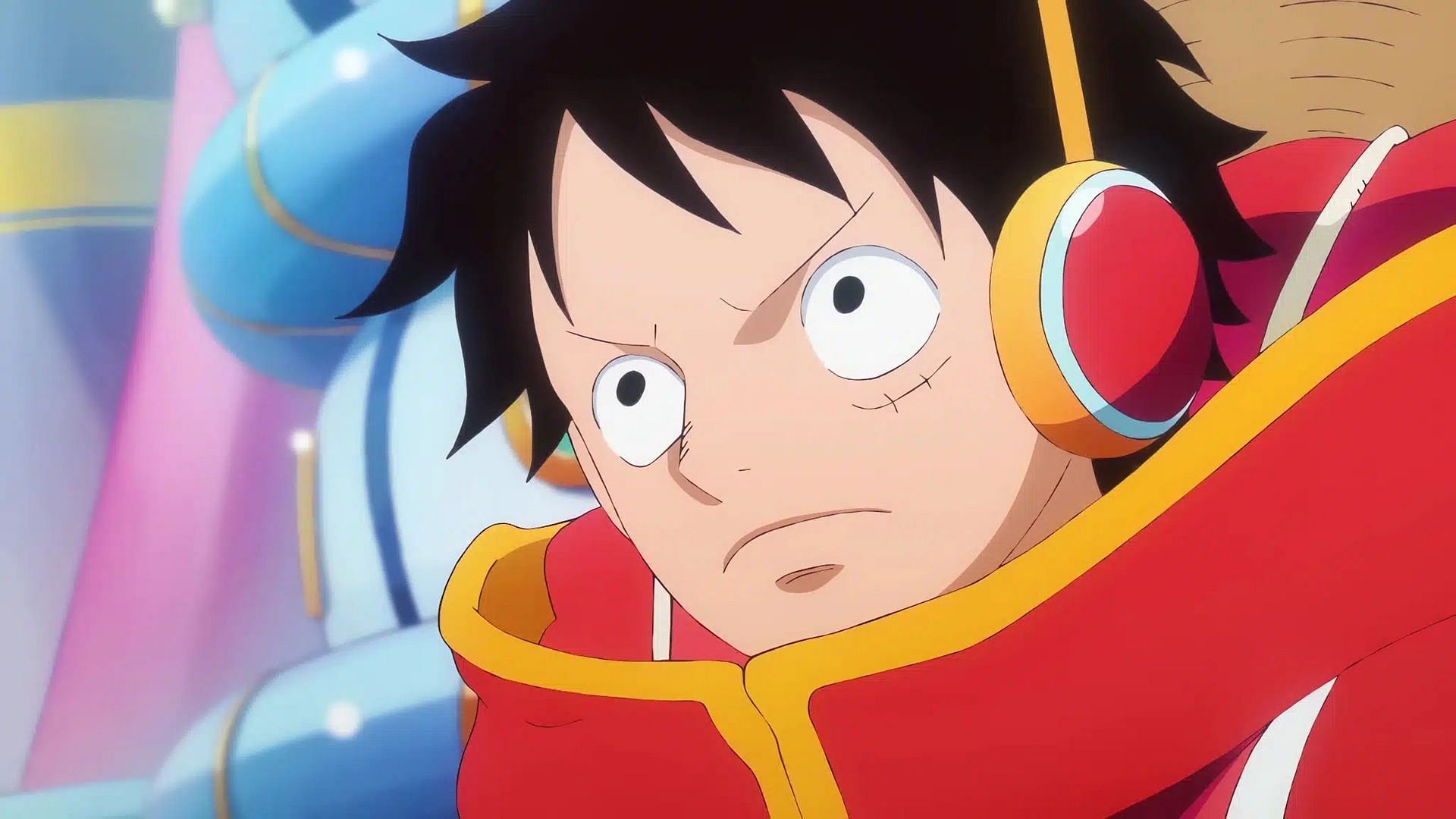 Monkey D. Luffy as seen during the Egghead Arc (Image via Toei Animation)