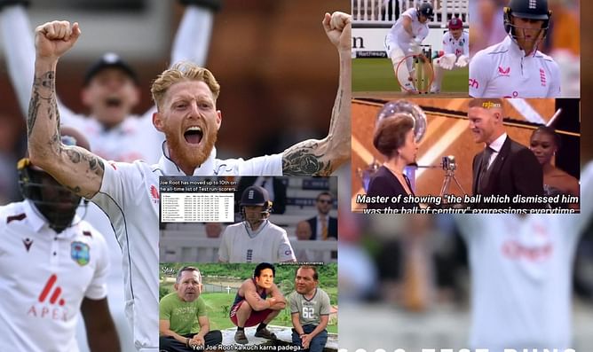 "Master of showing ball of century expressions every time"- Top 10 funny memes after England's thumping innings win vs West Indies in 1st Test