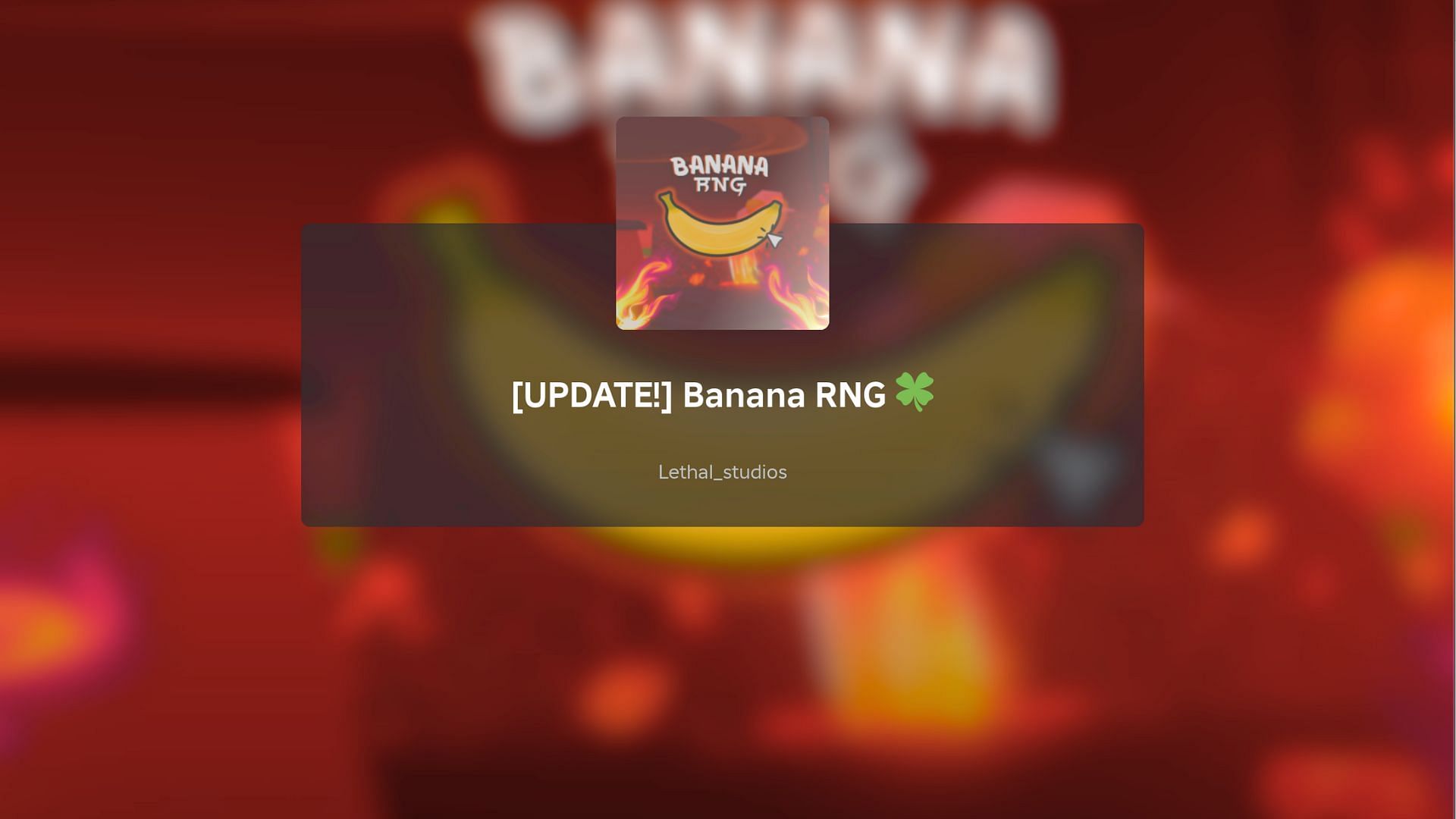 Get free items to collect the rarest bananas in the game (Image via Roblox)