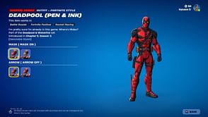 How to get Deadpool (Pen & Ink) skin in Fortnite