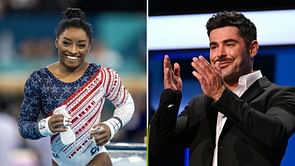 Eight years after their viral meeting, Zac Efron lauds Simone Biles over historic performance at Paris Olympics 2024