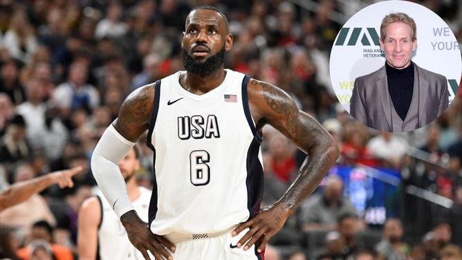 Skip Bayless continues to bash LeBron James with Michael Jordan comparison: "If USA had Jordan in his prime it would've covered 15.5-point spread"