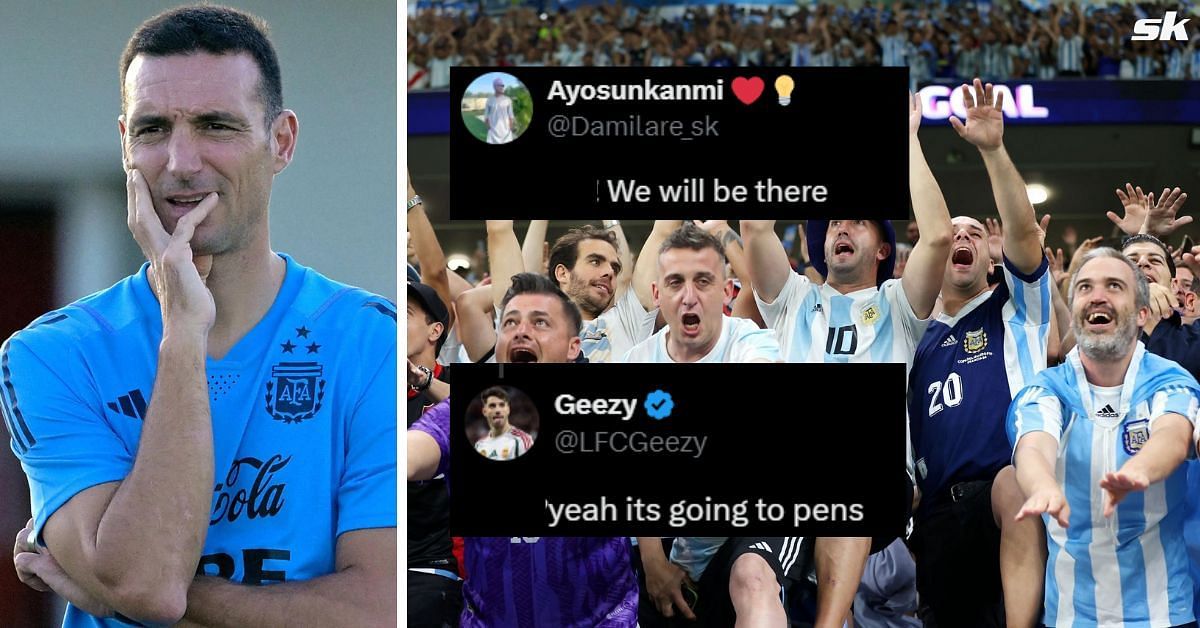 Lionel Scaloni and Argentina fans geat up for Copa America semi finals