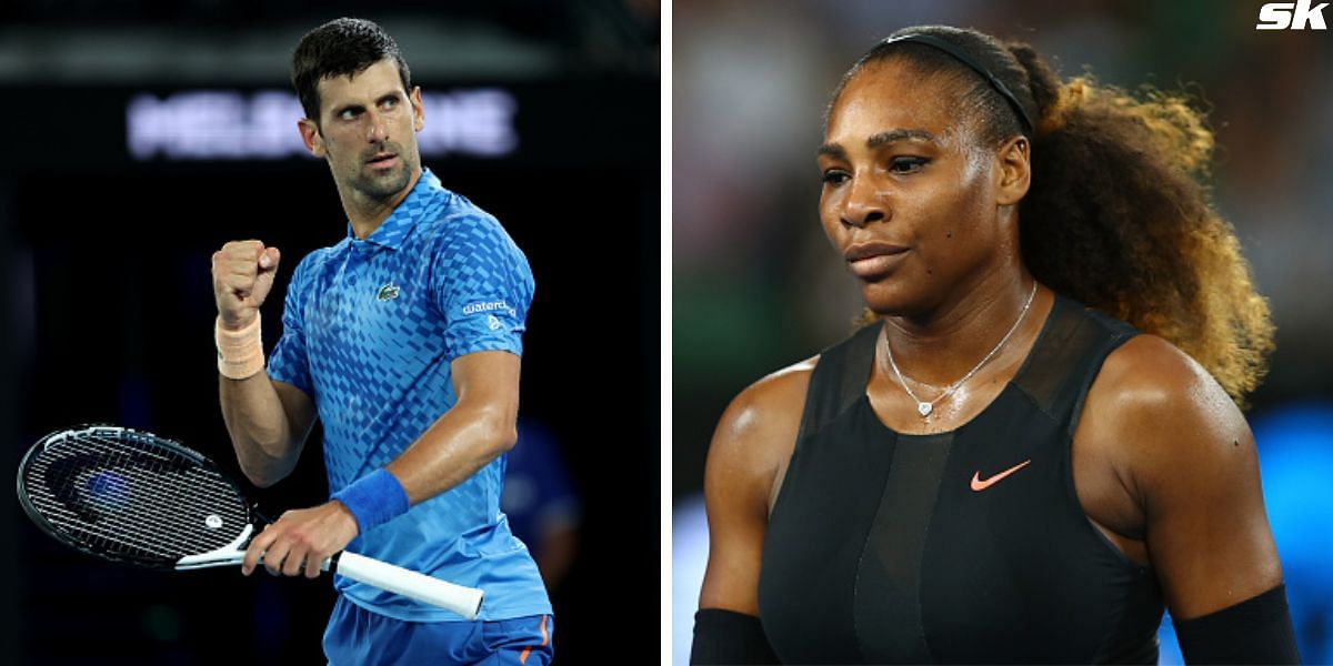 Novak Djokovic (L) and Serena Williams (R) [Image Source: Getty Images]