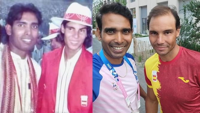 Paris Olympics 2024: Sharath Kamal relives a 16-year-old memory with tennis legend Rafael Nadal