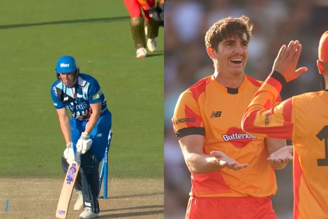 [Watch] Sean Abbott takes 4 wickets in his first 8 balls in The Hundred Men’s Competition