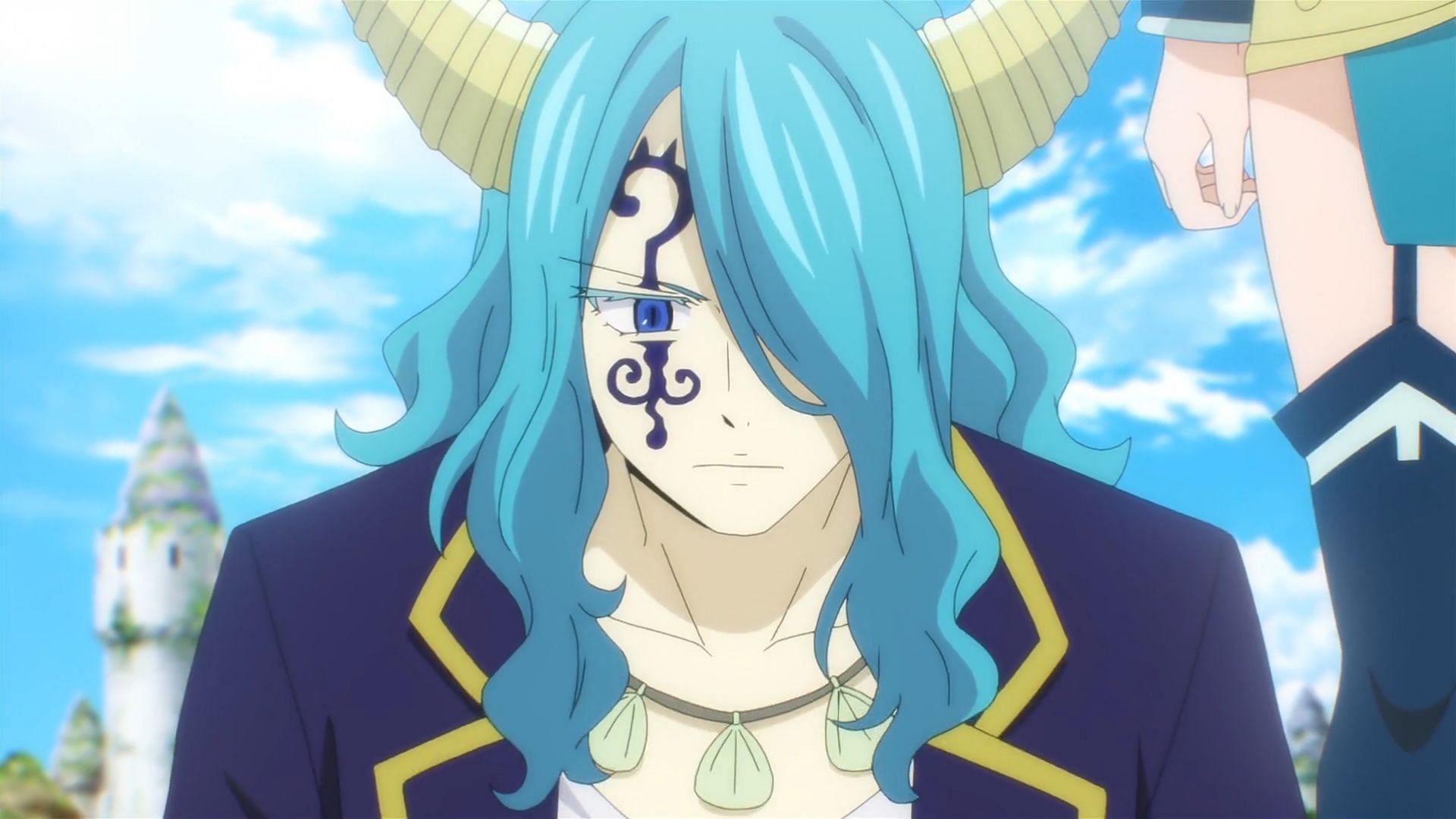 Water God, Suijin, as shown in the Fairy Tail 100 Years Quest anime (Image via J.C. Staff)