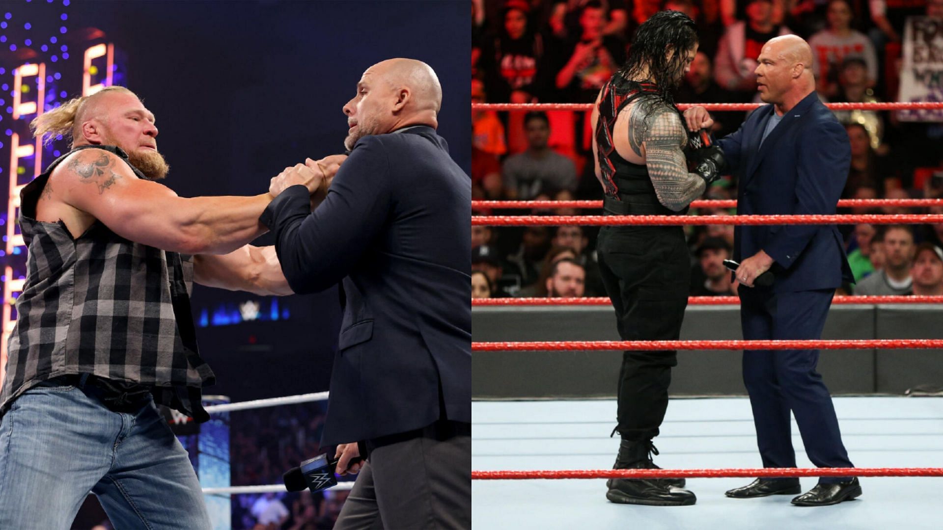 WWE के बड़े सुपरस्टार्स पहले भी सस्पेंड हुए हैं (Photos: WWE.com)