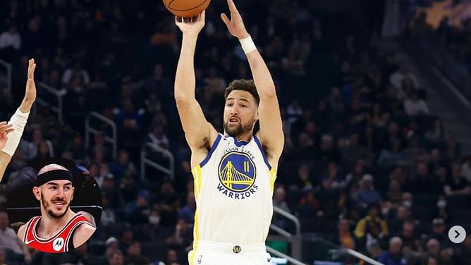 "Warriors v. Mavs Xmas game": Alex Caruso hyped at prospect of Christmas skirmish between both teams after Klay Thompson move