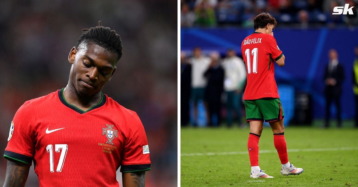 Rafael Leao sends positive message to Joao Felix following penalty miss (Image via Getty)