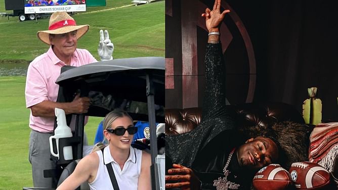 Nick Saban's daughter Kristen Saban likes $1.6 million NIL-valued Jalen Milroe's decision to stay at Alabama despite Saban's exit