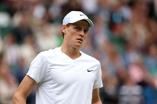 Jannik Sinner at the 2024 Wimbledon. (Photo: Getty)