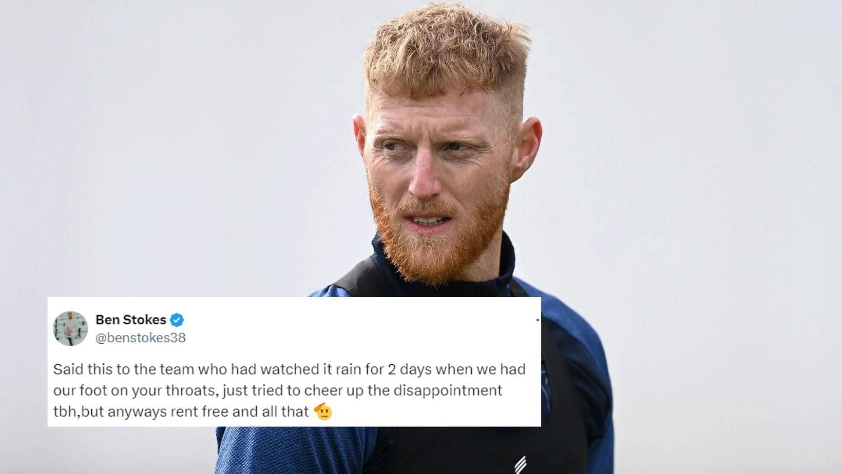 Ben Stokes has reacted to Australian media