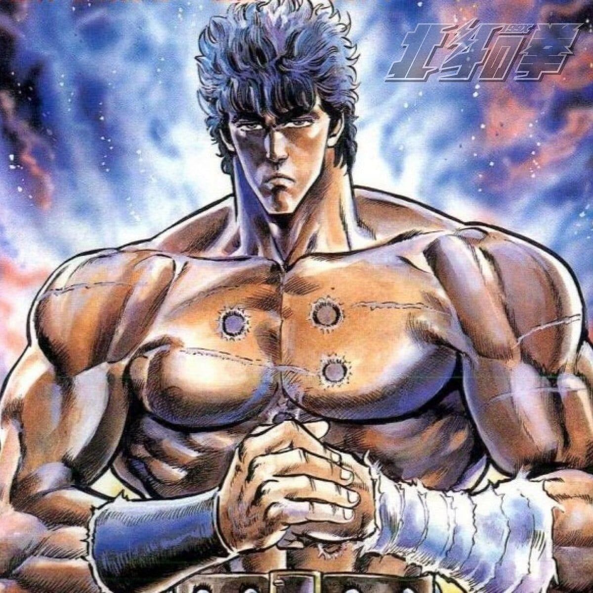 Yuji wouldn&#039;t have any chance against Kenshiro (Image via Tetsuo Hara/Shueisha).