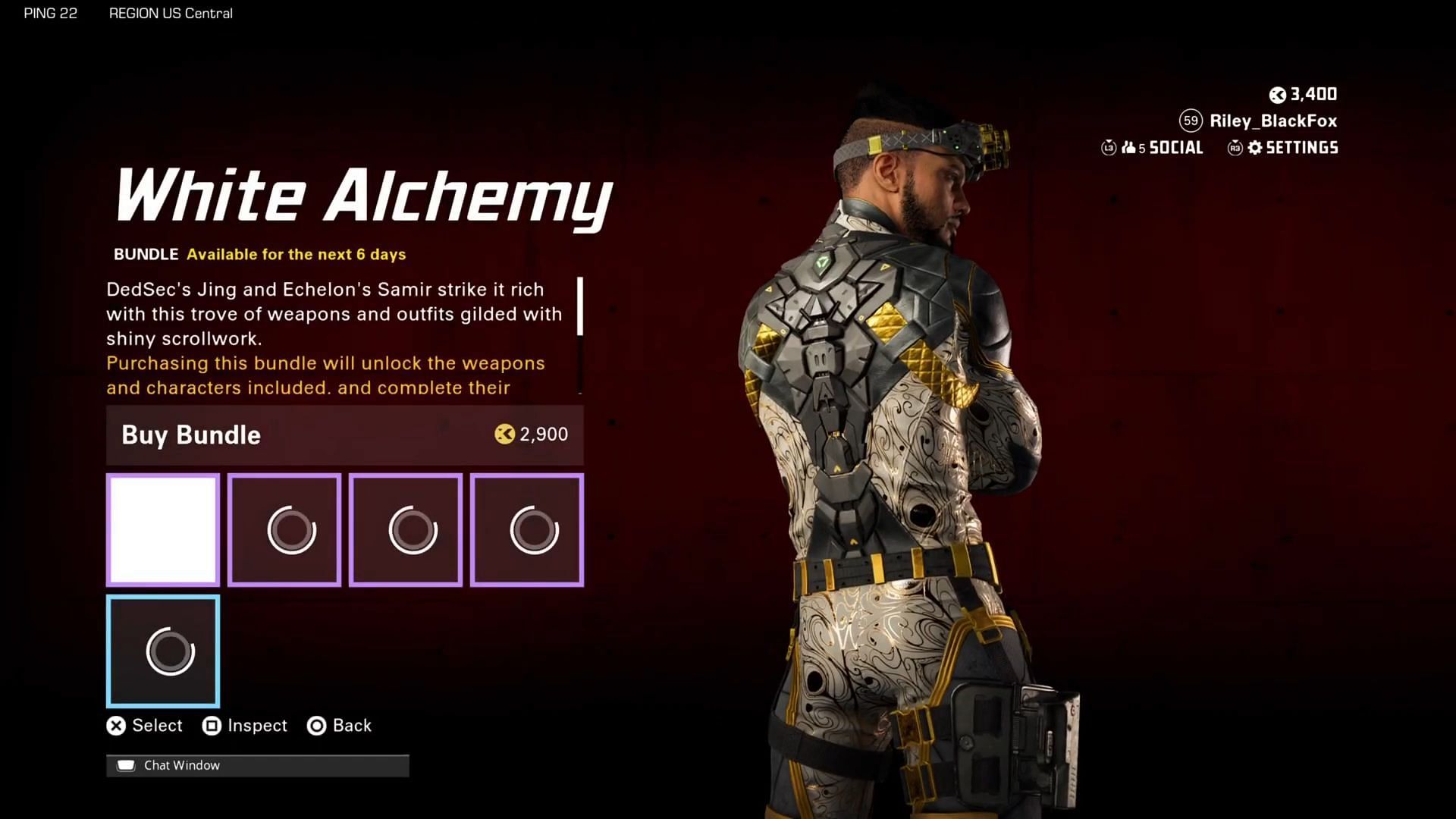 White Alchemy Samir skin in XDefiant (Image via Ubisoft)