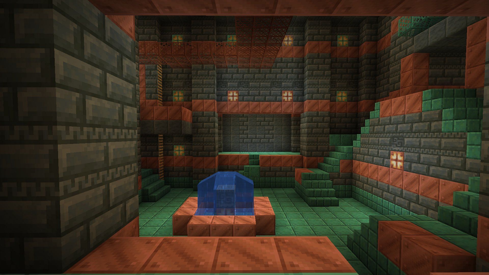 Both the new mobs in Minecraft can be found in the Trial chambers (Image via Mojang Studios)