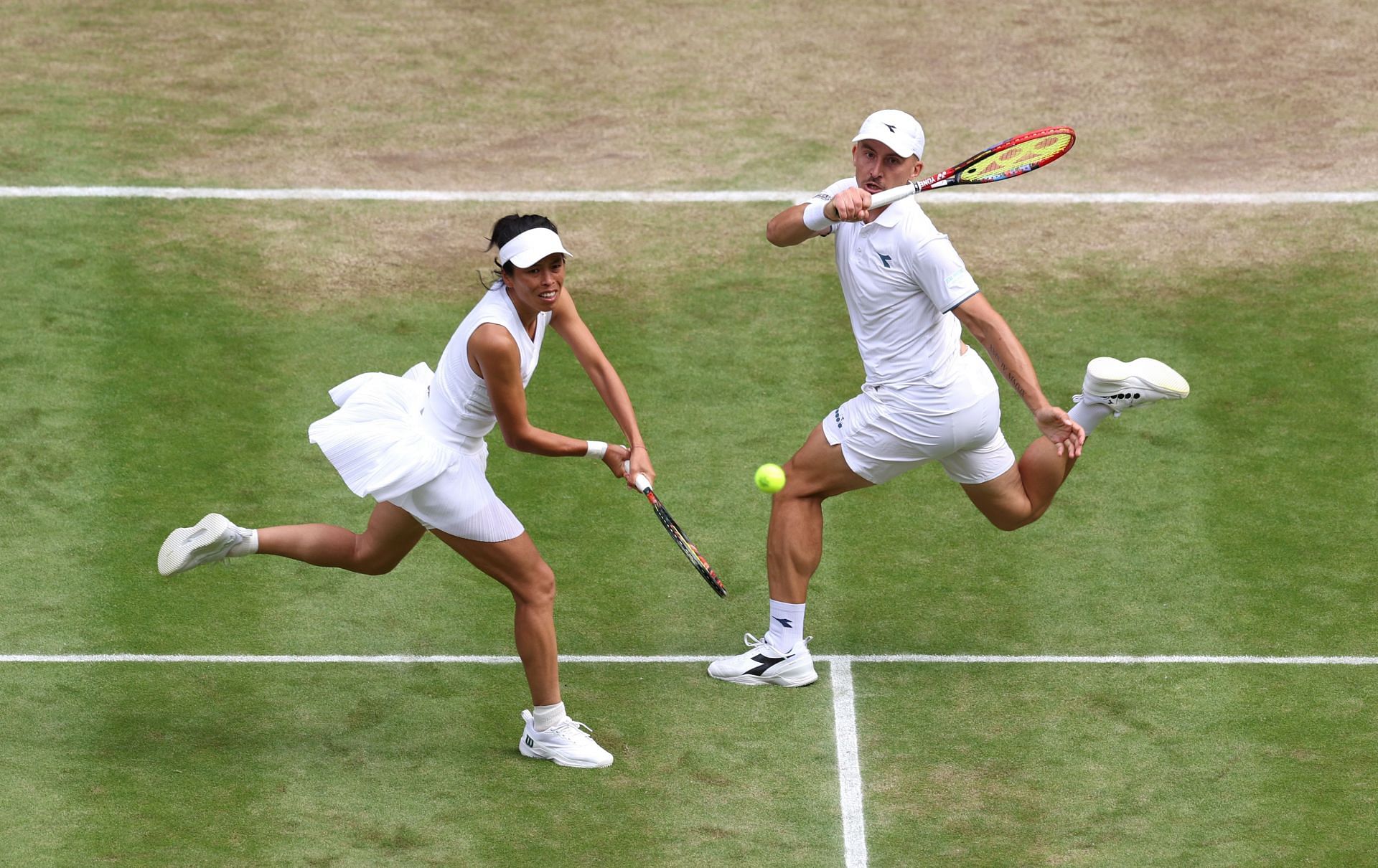 Hsieh Su-Wei will be in action in both women&#039;s and mixed doubles semifinals. (Source: GETTY)