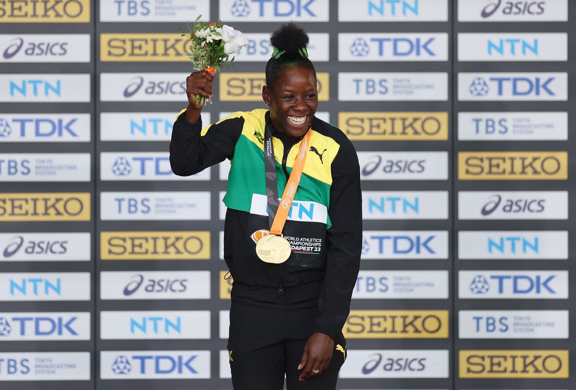 Shericka Jackson is the second fastest woman of all time in 200m (IMAGE: GETTY)