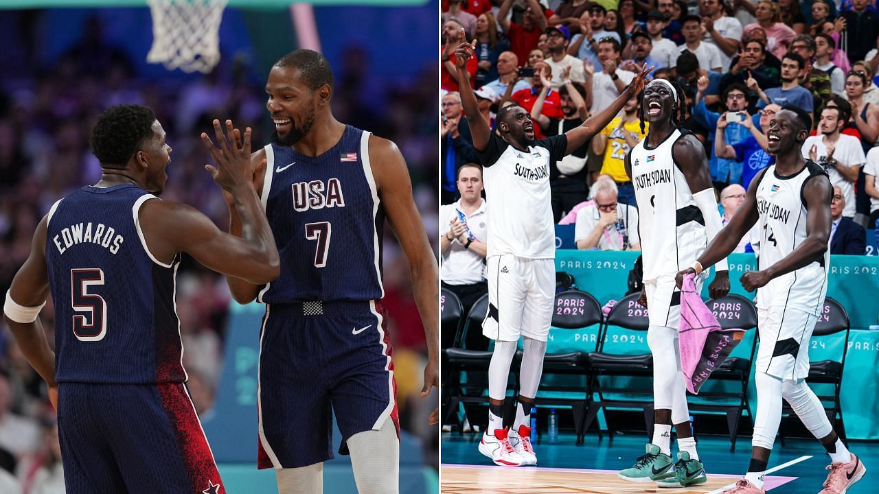 Team USA vs South Sudan Preview and Prediction for 2024 Paris Olympics Basketball  (Source: USA Basketball X, South Sudan Basketball X)