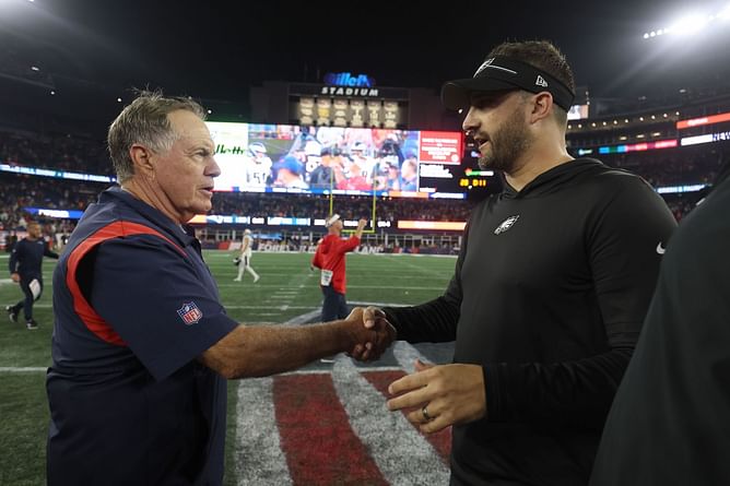 NFL analyst foresees Bill Belichick taking over Nick Sirianni's Eagles in 2025 as HC's seat heats up