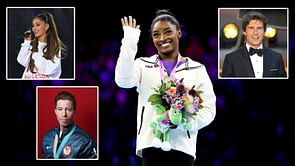 Ariana Grande, Tom Cruise, Shaun White, and other celebrities in attendance to witness Simone Biles and other gymnasts compete at the Paris Olympics