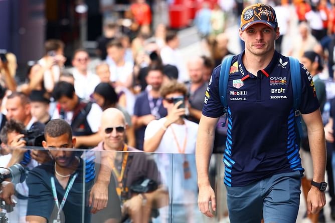 Watch: Mercedes team steals Max Verstappen's parking slot ahead of the 2024 F1 Hungarian GP