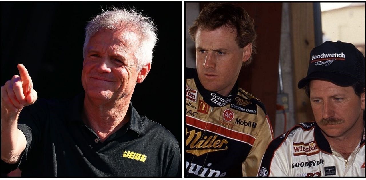 Kenny Wallace reminisces his NASCAR debut with Dale Earnhardt as his spotter (Images from @Kenny_Wallace on X and NASCAR.com)