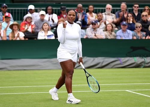 Taylor Townsend at Wimbledon