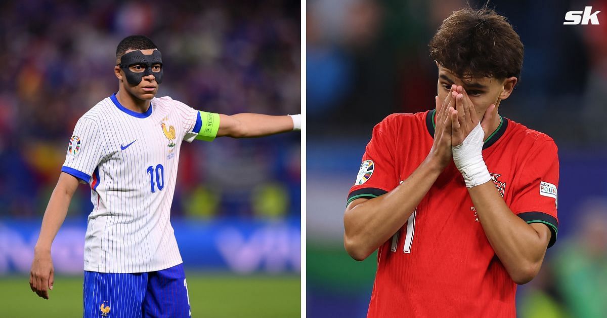 Kylian Mbappe and Joao Felix (image via Getty)