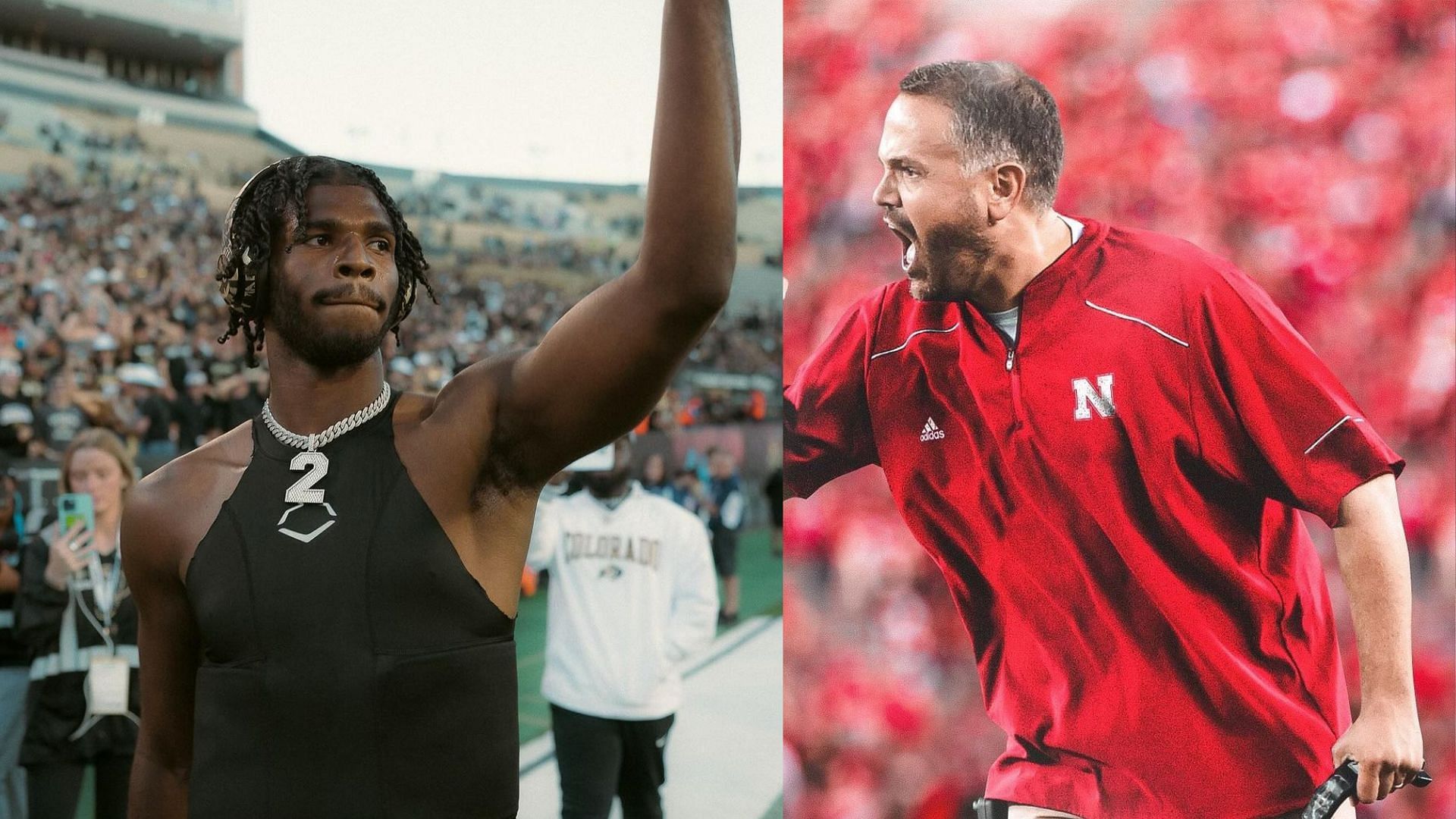 Colorado QB Shedeur Sanders gets applauded by Matt Rhule