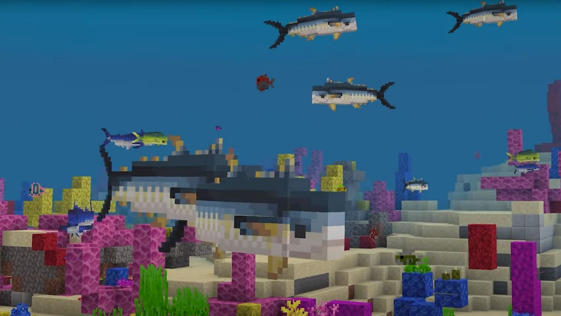 A refreshed coral reef in the Ocean Expansion world (Image via Overtales Studio/YouTube)