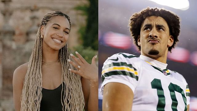 Jordan Love's fiancée Ronika Stone hypes up Packers QB on making NFL's Top  100 players list