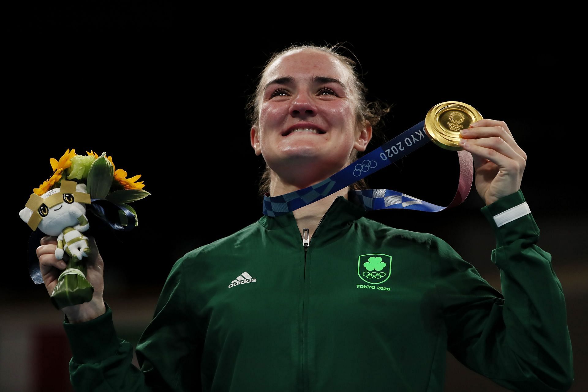 Kellie Harrington, the defending Olympic champion in the lightweight category [Image Source: Getty]