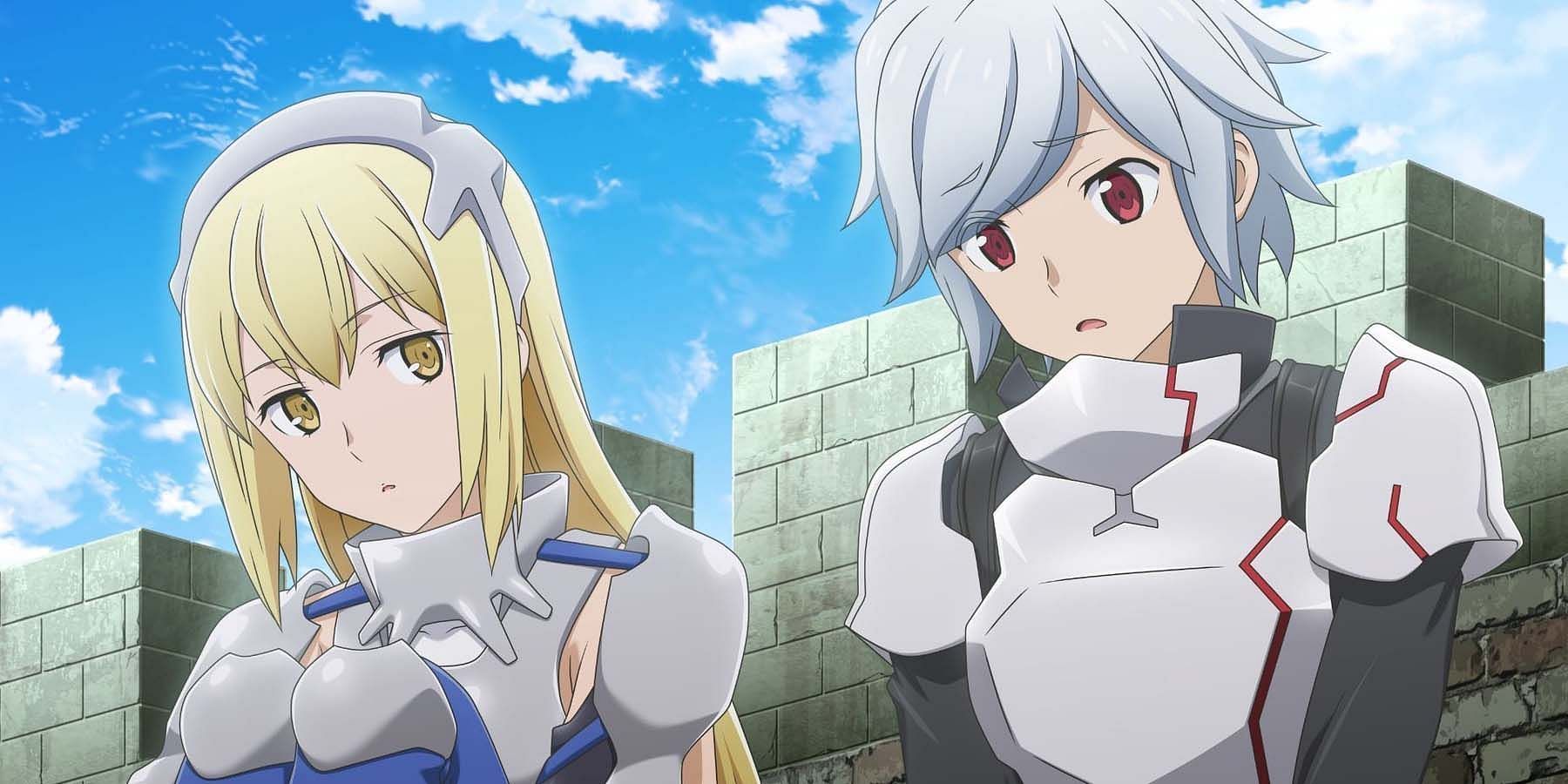 Is It Wrong to Try to Pick Up Girls in a Dungeon? (Image via J.C. Staff)