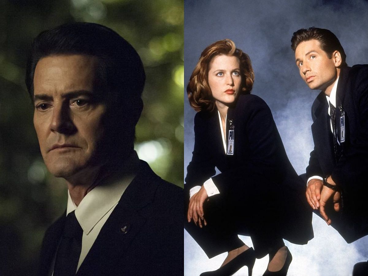 Still from Twin Peaks and The X-Files (Image via Instagram/@twinpeaks and Instagram/@thexfilestv)