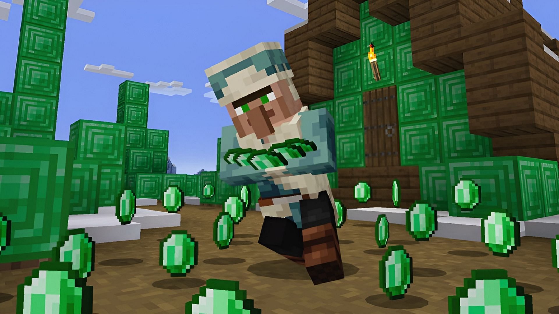 Best farms for trading emeralds in Minecraft