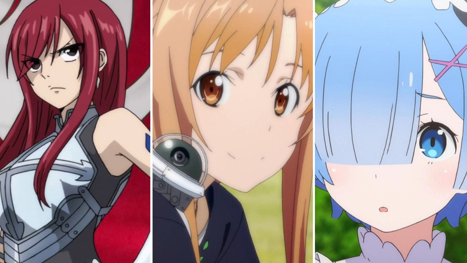 Erza Scarlet, Asuna Yuuki, Rem