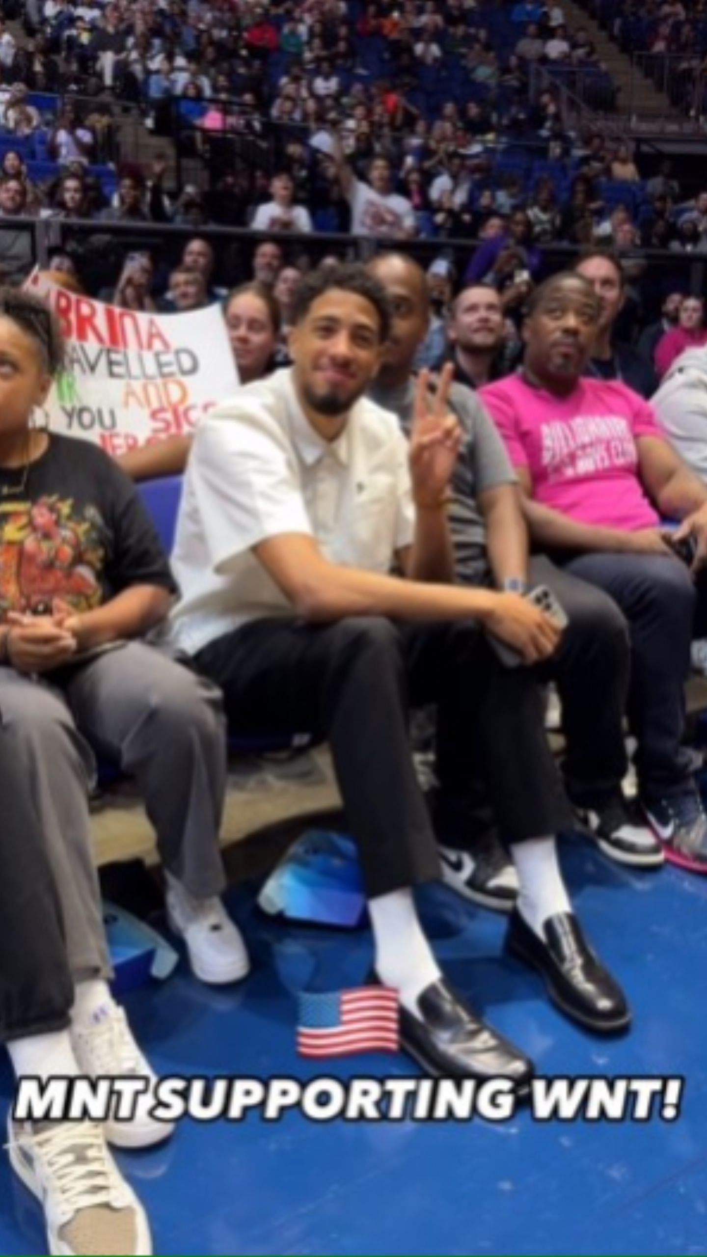 Indiana Pacers&#039; Tyrese Haliburton got dressed up for the game