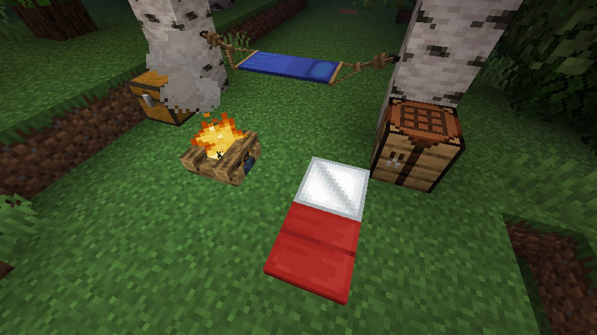 Comforts can help breathe life into outdoor Minecraft builds (Image via TheIllusiveC4/Modrinth)