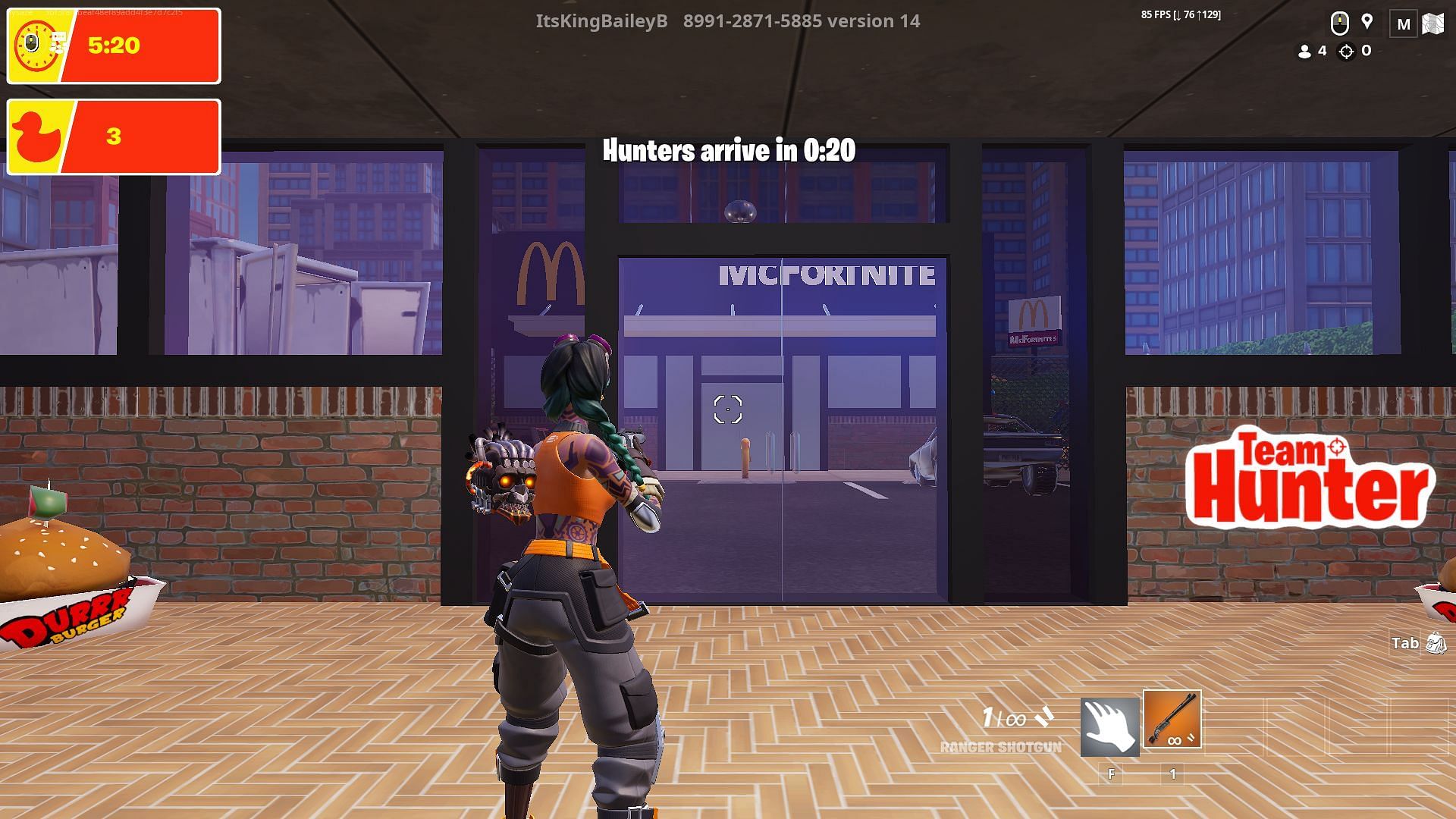 Fortnite McFortnites Prop Hunt in-game (Image via Epic Games)