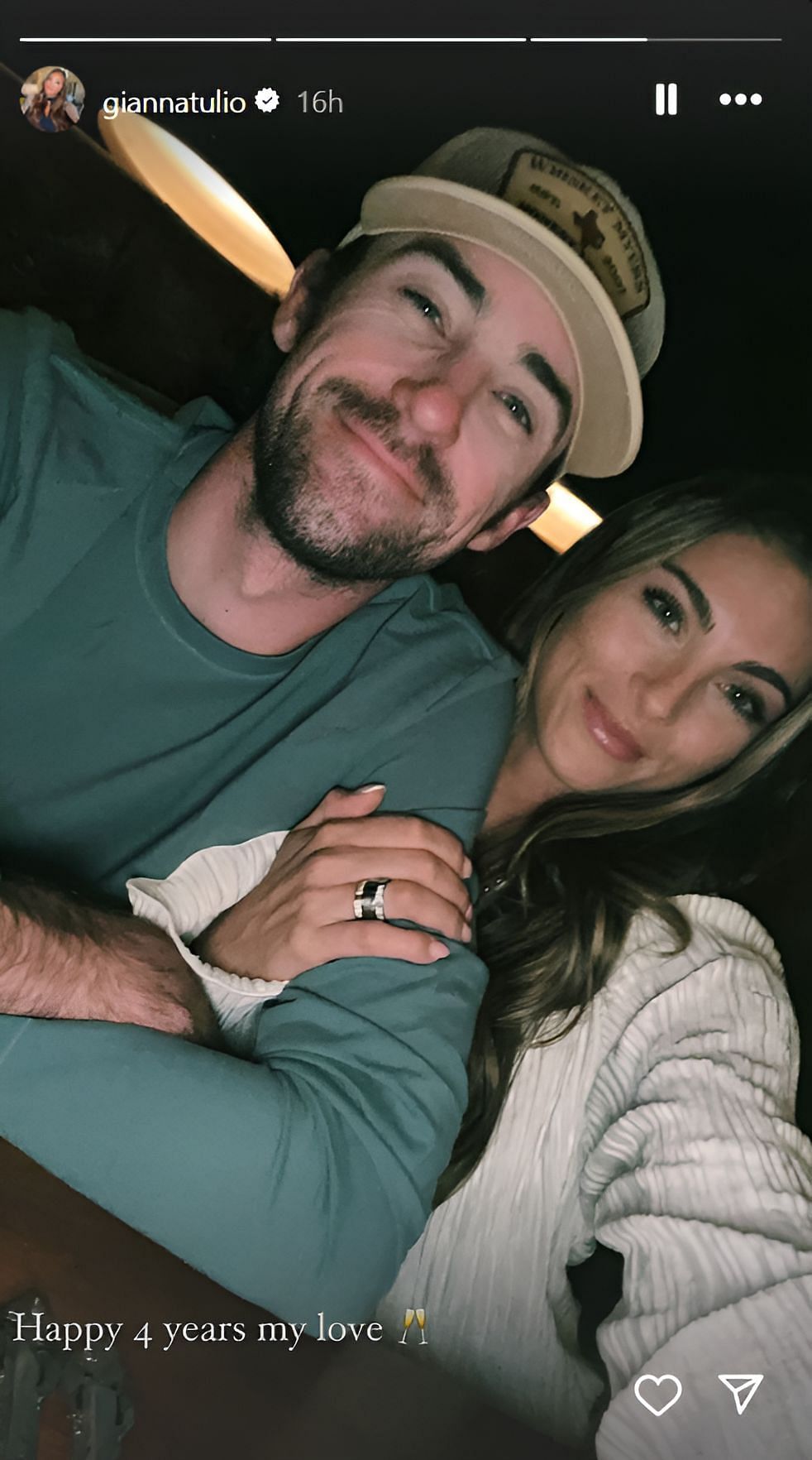 Ryan Blaney Celebrates Personal Milestone With Girlfriend Gianna Tulio ...