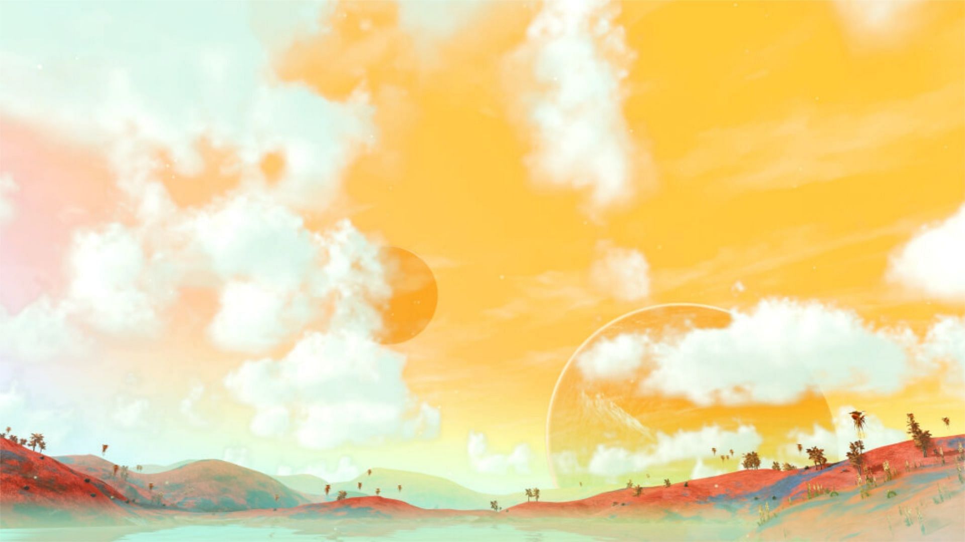 No Man&#039;s Sky patch notes reveal new sky colors (Image via Hello Games)