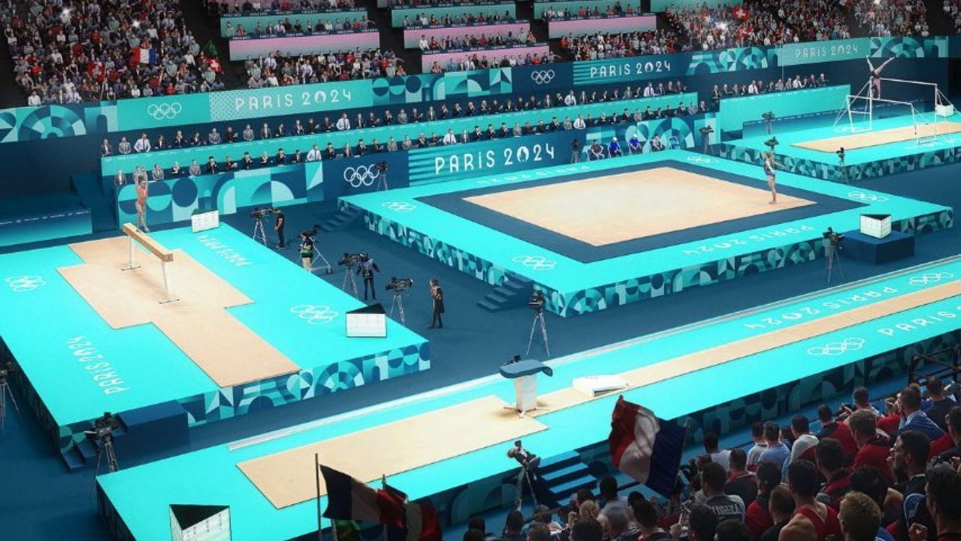 Paris Olympics Gymnastics Arena