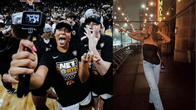 “Why did she start beat boxing?”: College hoops world reacts to Iowa forward Jada Gyamfi’s unique podcast